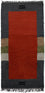 Nepal Tæppe - 140 x 70 cm - rød