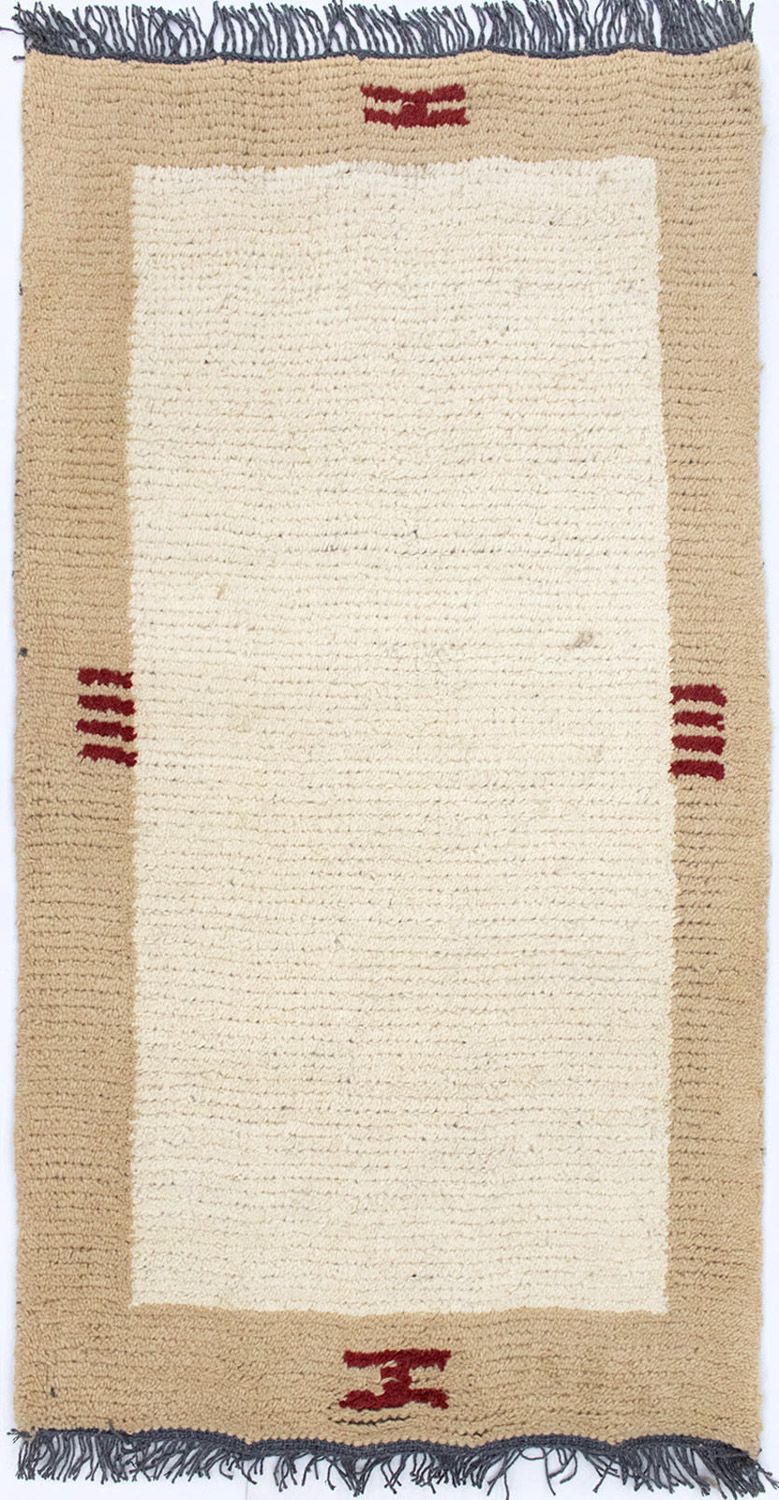 Nepal Tæppe - 140 x 70 cm - beige