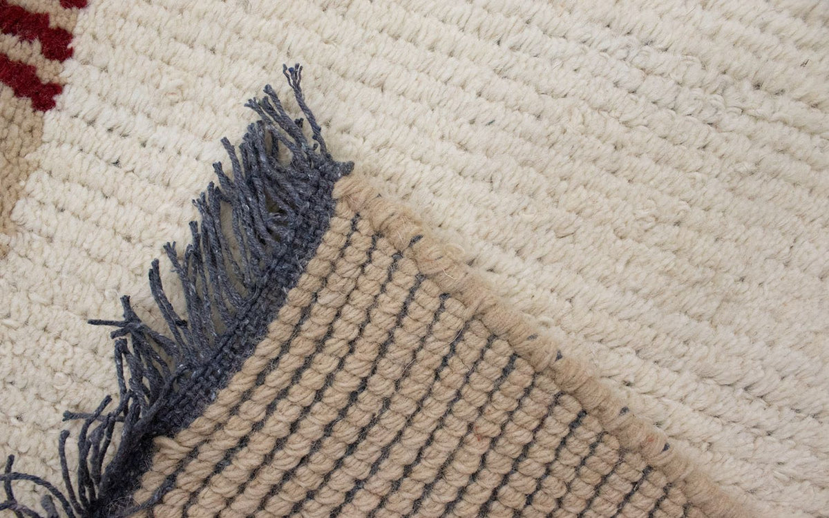 Nepal Tæppe - 140 x 70 cm - beige