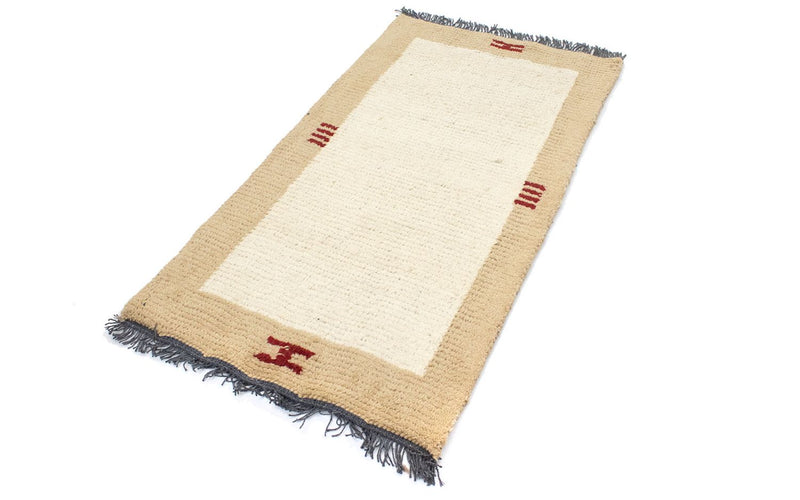 Nepal Tæppe - 140 x 70 cm - beige