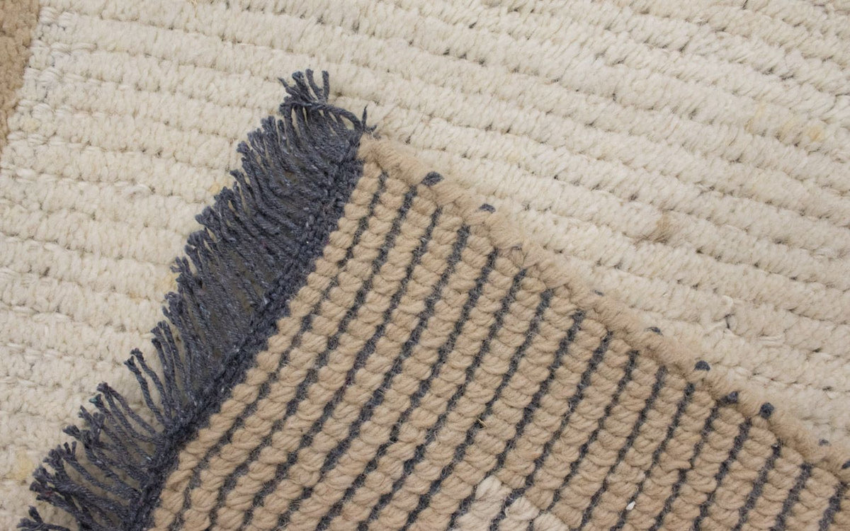 Nepal Tæppe - 140 x 70 cm - beige