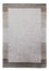 Uldtæppe - 241 x 166 cm - sølv