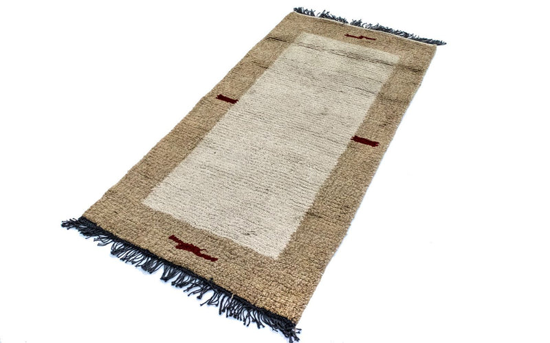 Nepal Tæppe - 140 x 70 cm - beige