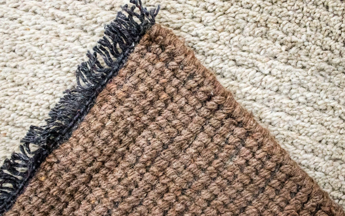 Nepal Tæppe - 140 x 70 cm - beige