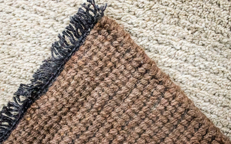 Nepal Tæppe - 140 x 70 cm - beige