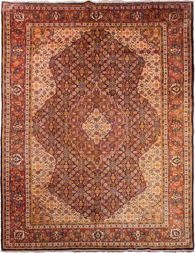 Sarouk Tæppe 210x337cm - Persisk tæppe - mørkeblå