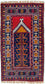 Baluch-tæppe - 130 x 76 cm - flerfarvet