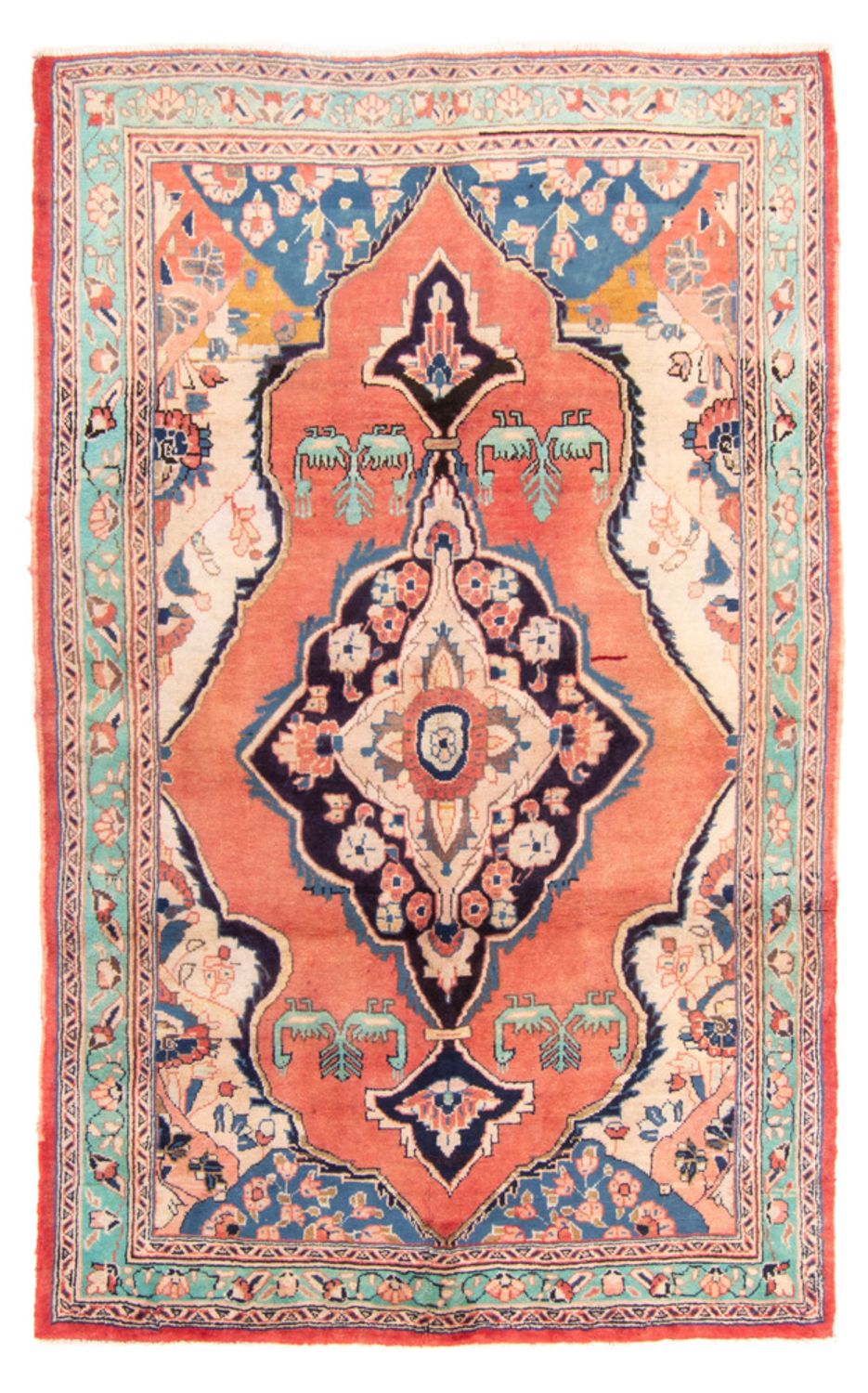 Persisk tæppe - Classic - 234 x 140 cm - laks