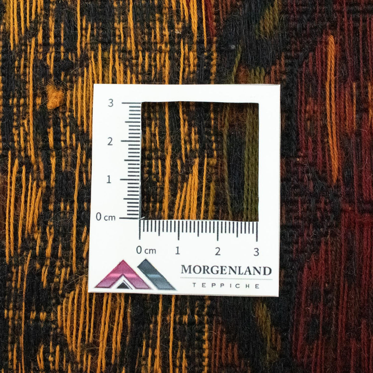 Kelim-tæppe - orientalsk - 198 x 137 cm - flerfarvet