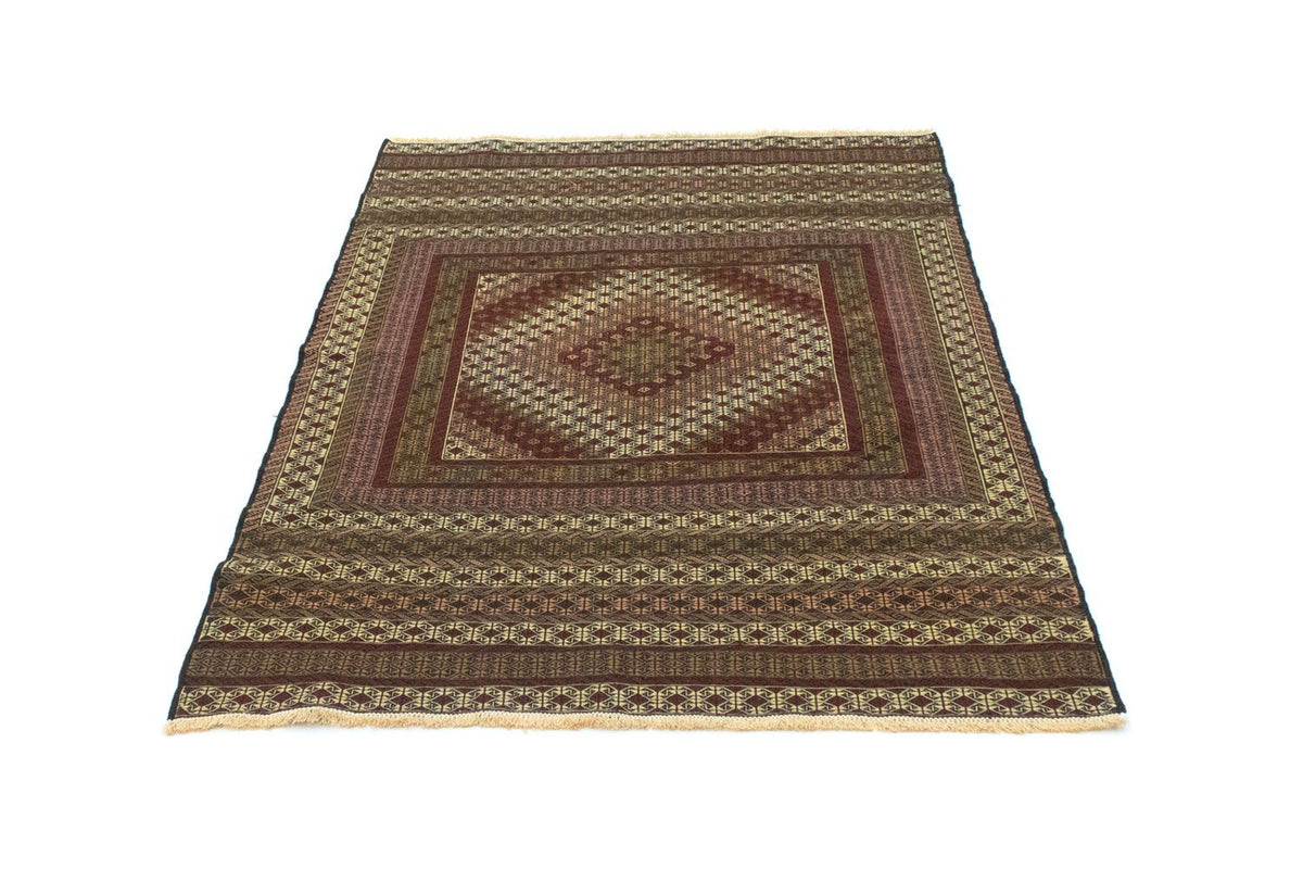 Kelim-tæppe - orientalsk - 185 x 132 cm - flerfarvet