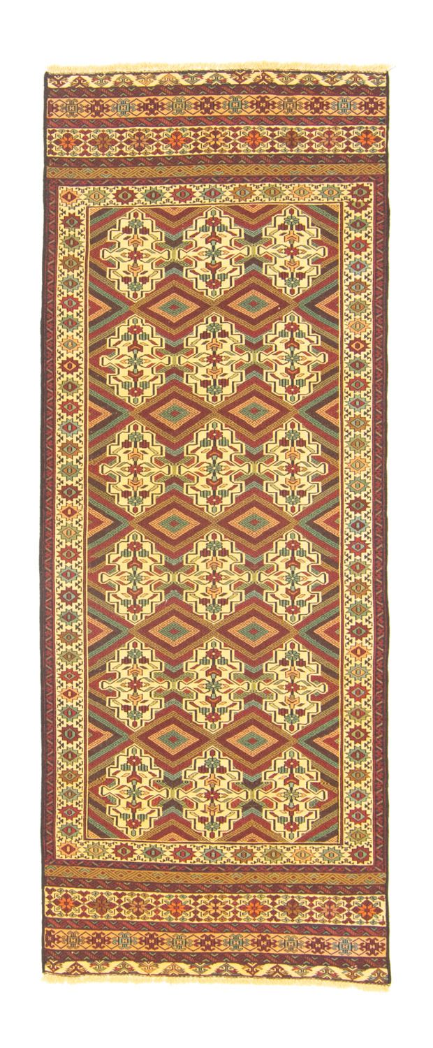 Løber Kelim-tæppe - orientalsk - 184 x 72 cm - beige
