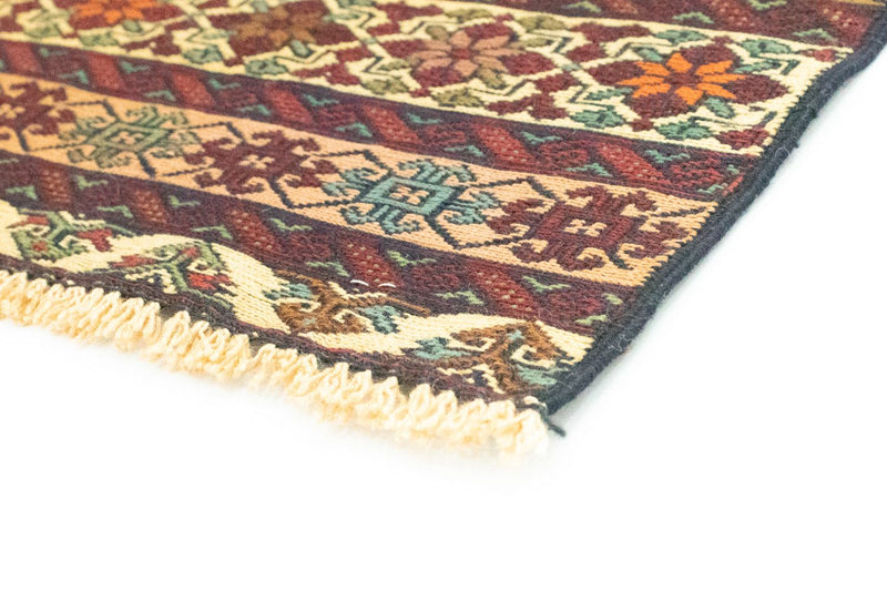 Løber Kelim-tæppe - orientalsk - 184 x 72 cm - beige