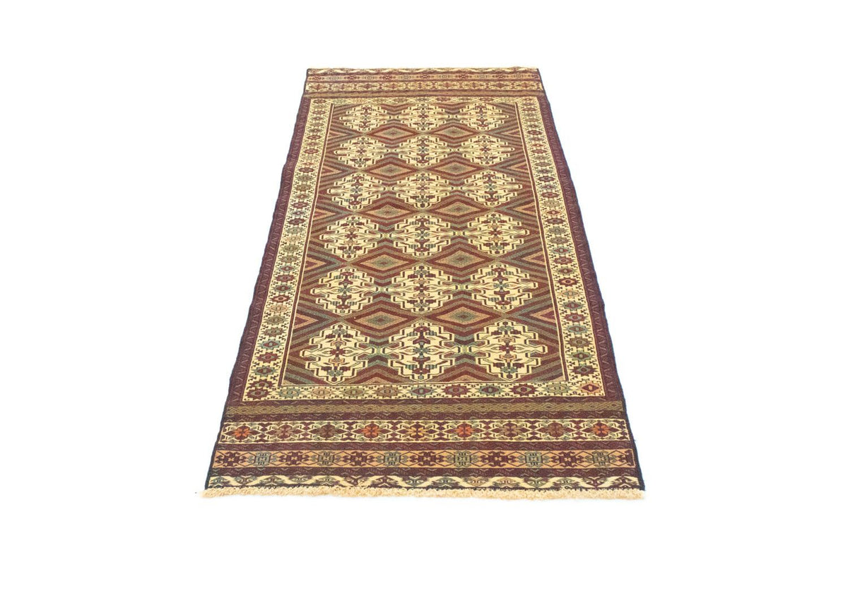 Løber Kelim-tæppe - orientalsk - 184 x 72 cm - beige