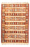 Berber tæppe - 231 x 163 cm - flerfarvet