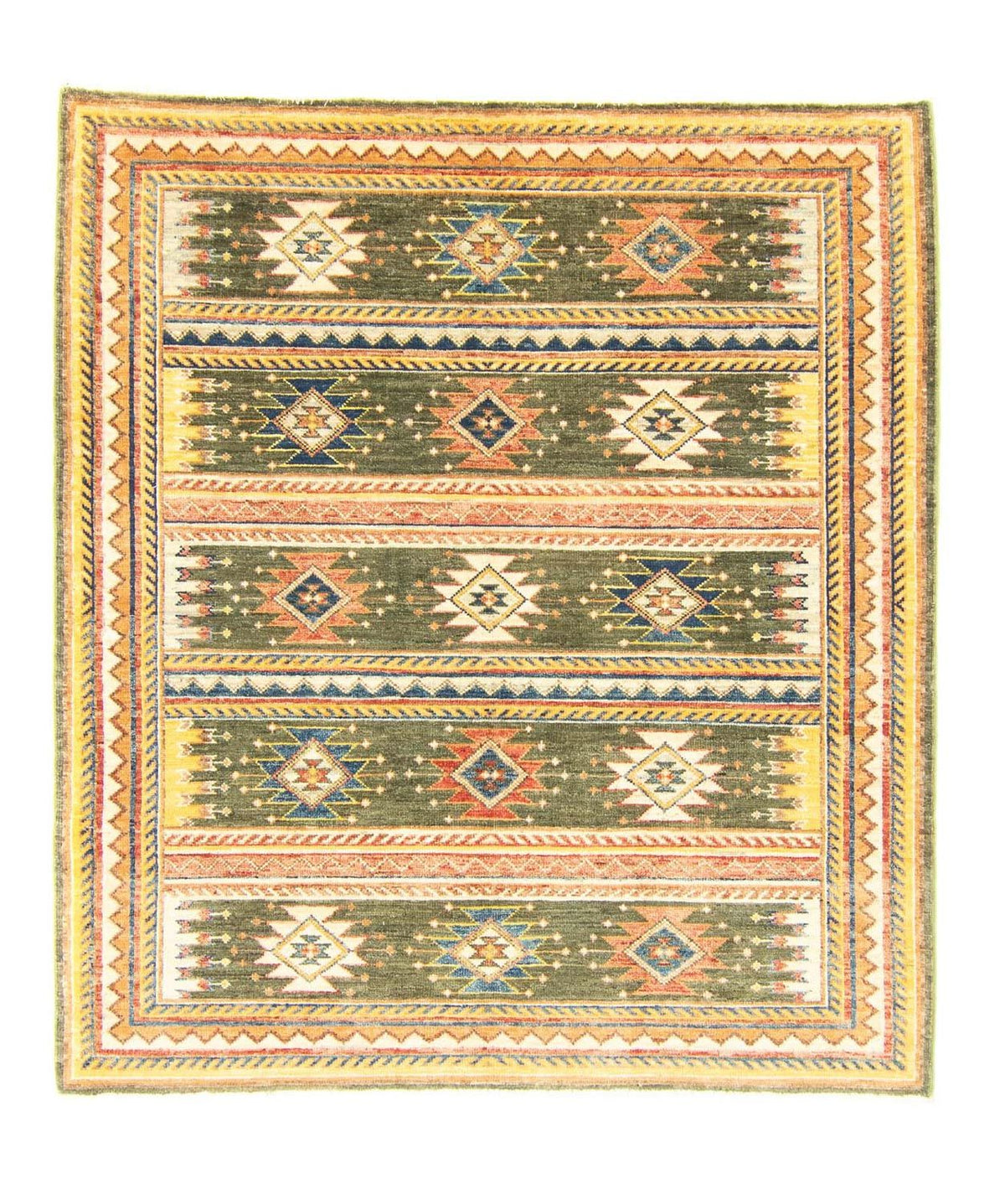 Ziegler Carpet - 173 x 155 cm - grøn