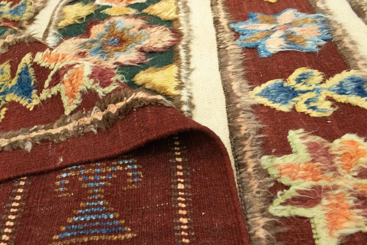 Berber tæppe - 211 x 158 cm - rød
