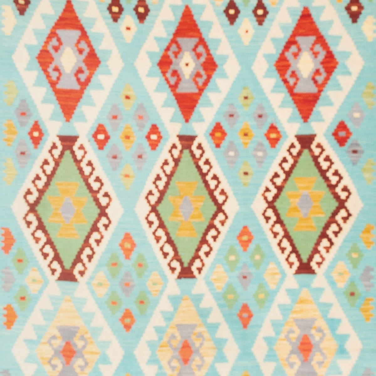 Kelim Carpet - Splash - 250 x 176 cm - flerfarvet