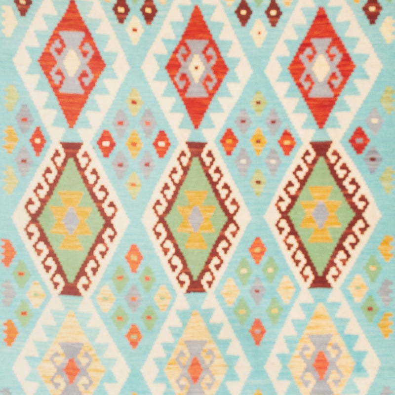 Kelim Carpet - Splash - 250 x 176 cm - flerfarvet