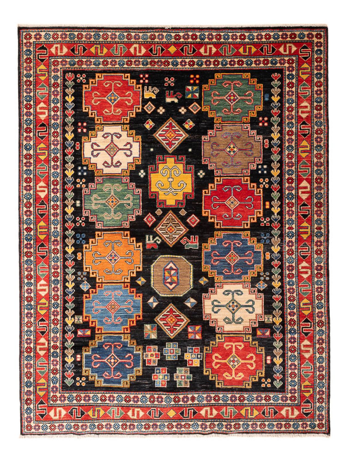 Ziegler Carpet - Kazak - 199 x 152 cm - flerfarvet