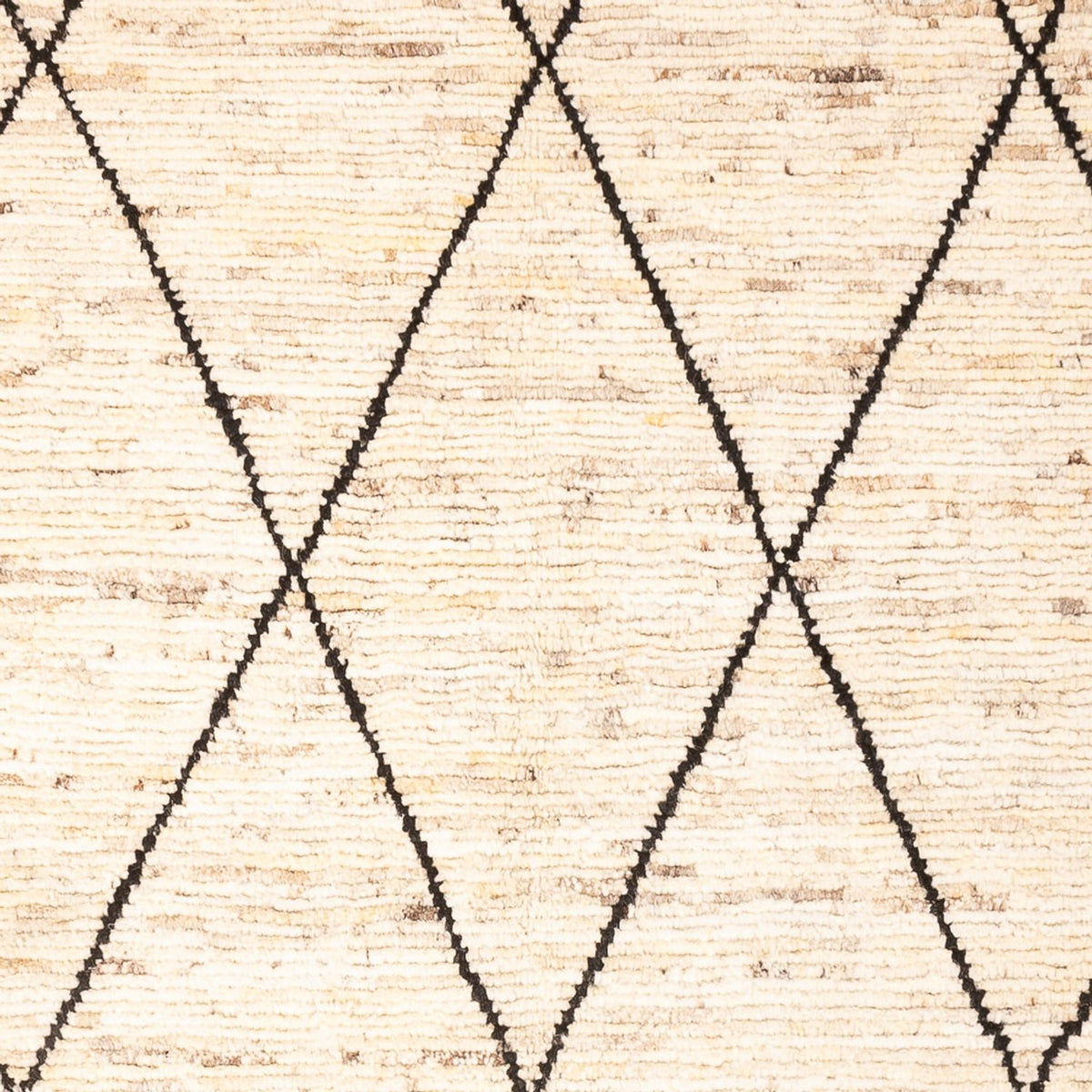Berber tæppe - 199 x 148 cm - lys beige