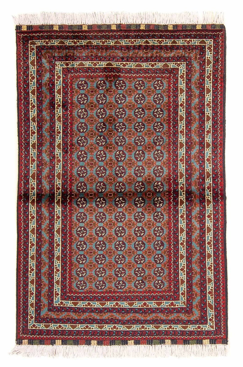 Afghansk tæppe - Bukhara - 150 x 100 cm - flerfarvet