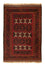 Kelim-tæppe - orientalsk - 188 x 128 cm - brun