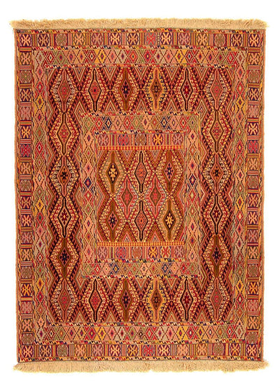 Afghansk kilim Tæppe 132x168cm