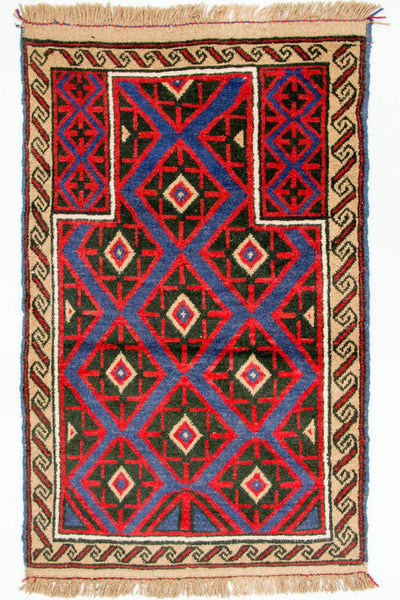 Baluch-tæppe 82x135cm - Orientalsk tæppe