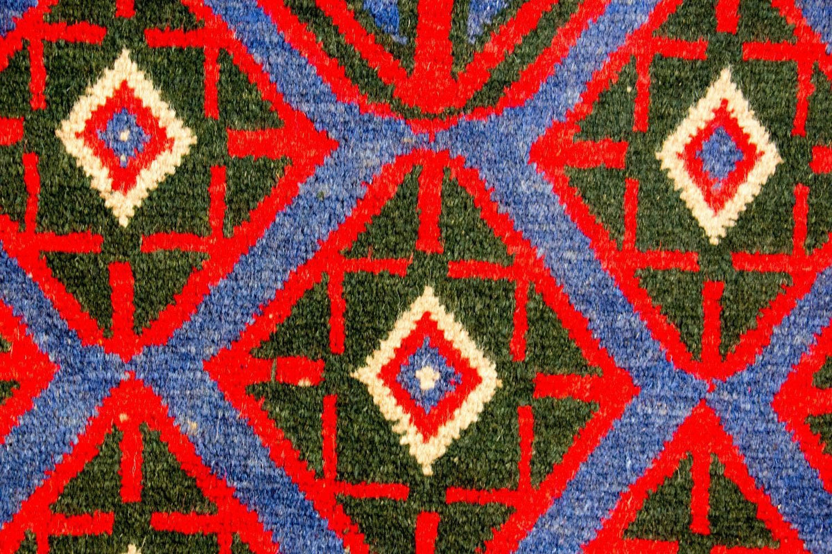 Baluch-tæppe - 135 x 82 cm - rød
