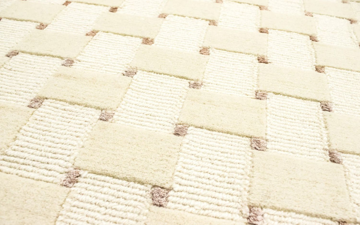Løber Nepal Tæppe - 200 x 70 cm - beige