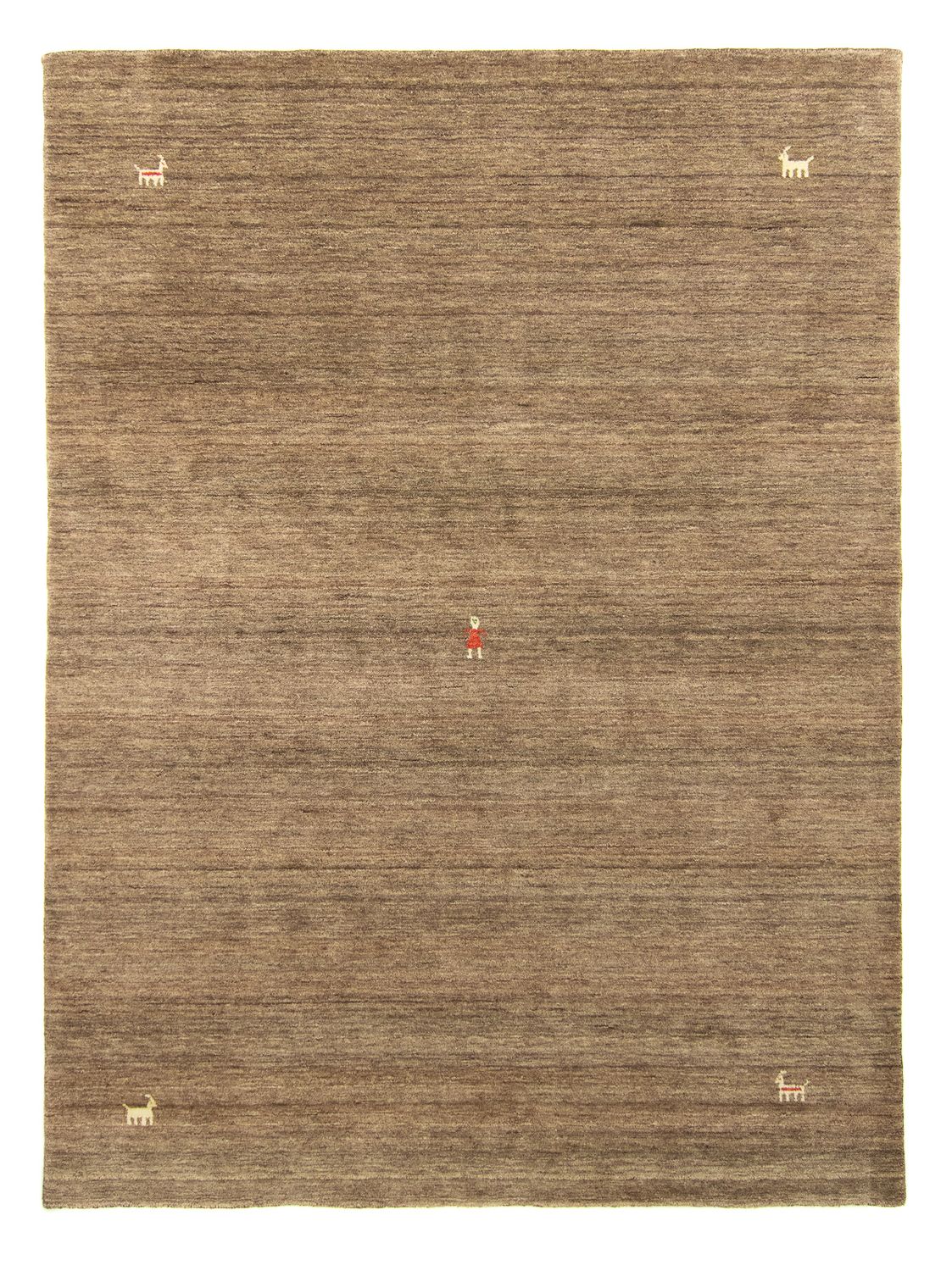 Gabbeh-tæppe - Indus - 250 x 200 cm - brun