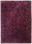 Uldtæppe - 169 x 123 cm - lilla