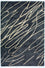 Designer tæppe - 180 x 121 cm - blå
