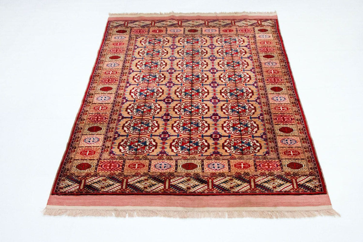Afghansk tæppe - Bukhara - 170 x 120 cm - laks