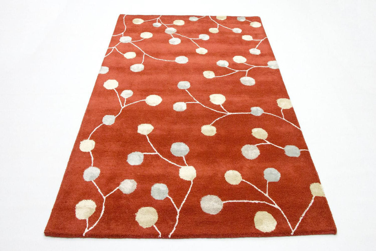 Designer tæppe - 240 x 155 cm - rød