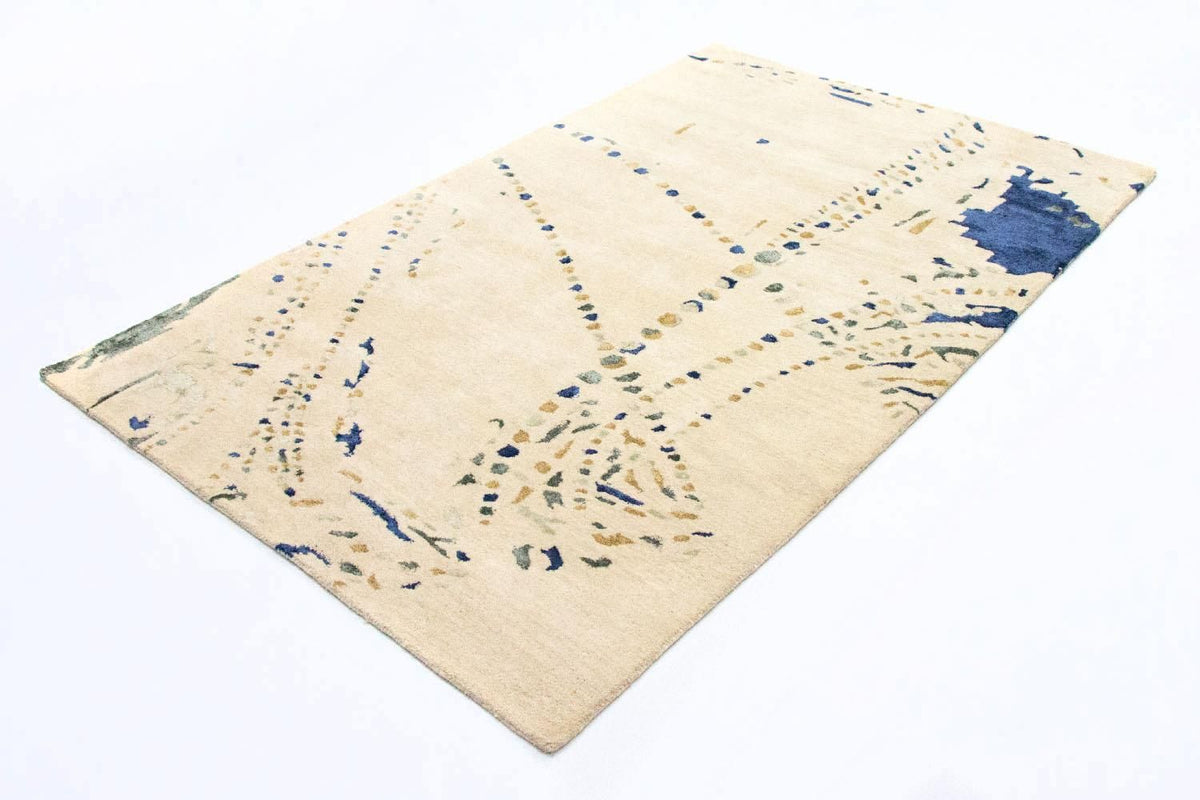 Designer tæppe - 240 x 152 cm - beige