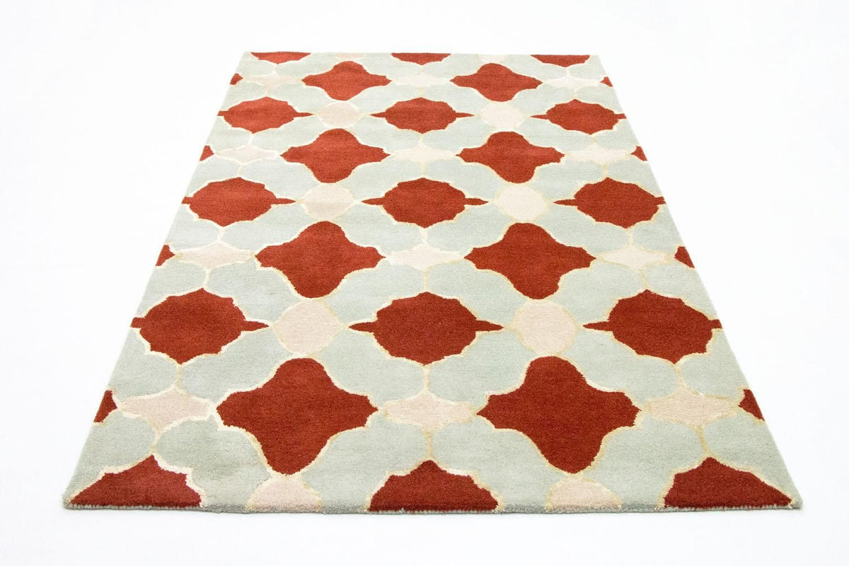 Uldtæppe - 244 x 152 cm - beige
