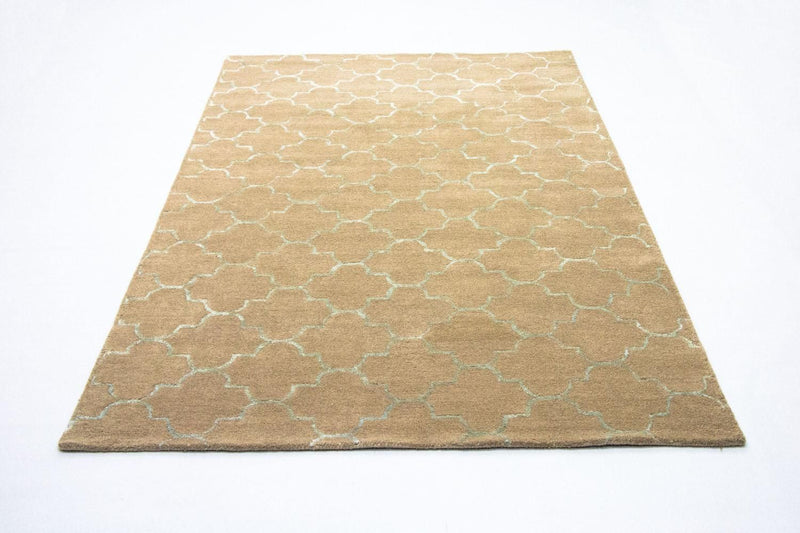 Uldtæppe - 244 x 155 cm - beige