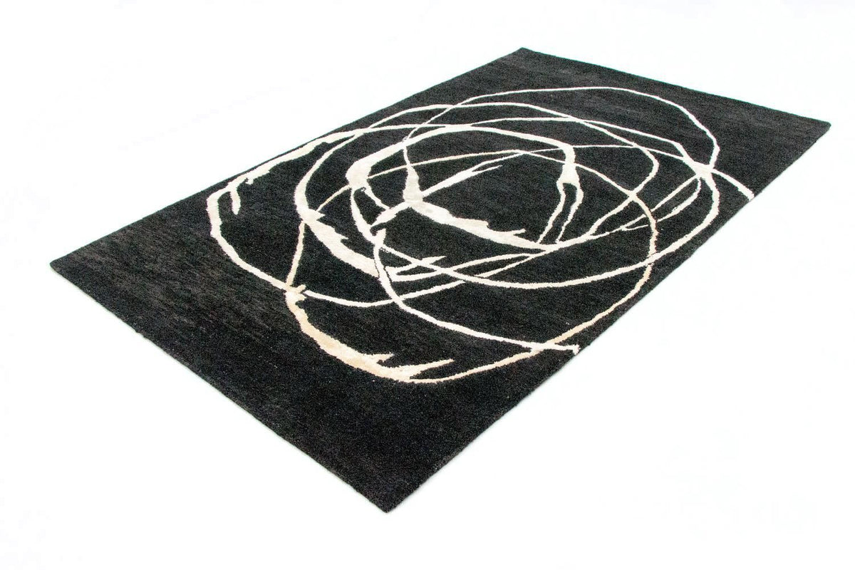 Designer tæppe - 245 x 153 cm - blå