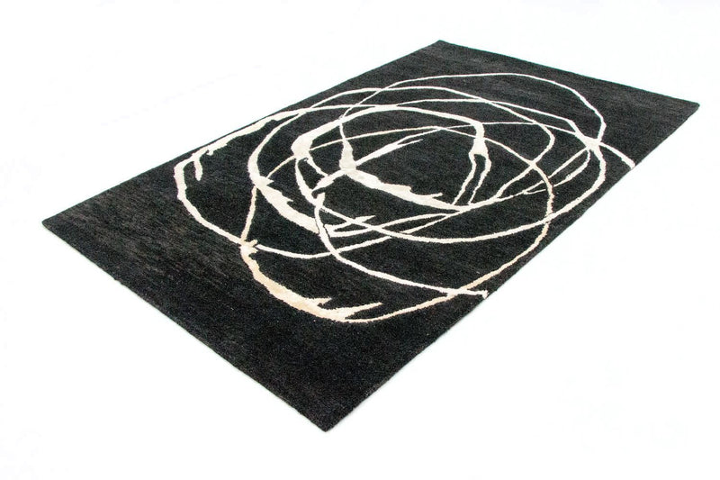 Designer tæppe - 245 x 153 cm - blå