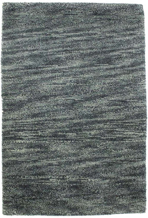 Gabbeh-tæppe - Indus - 90 x 60 cm - mørkegrå