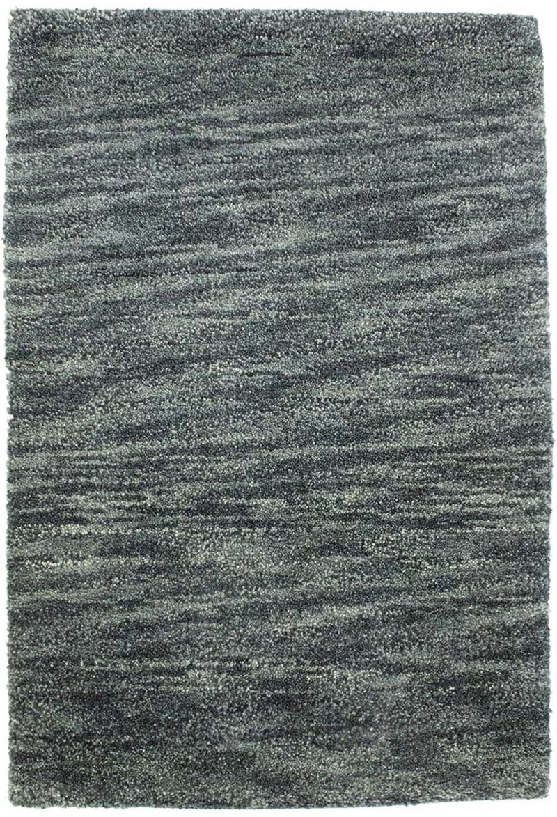 Gabbeh-tæppe - Indus - 90 x 60 cm - mørkegrå