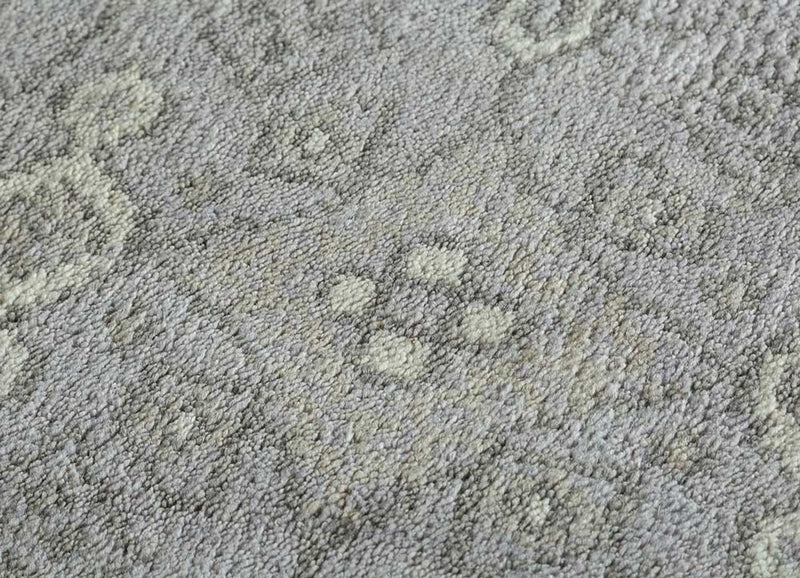 Uldtæppe - 360 x 270 cm - grå