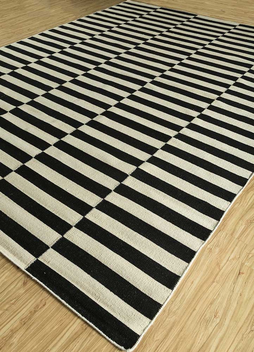 Uldtæppe - 240 x 150 cm - flerfarvet