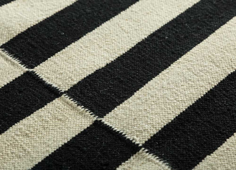 Uldtæppe - 240 x 150 cm - flerfarvet