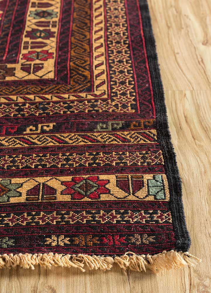 Kelim-tæppe - orientalsk - 180 x 120 cm - orange