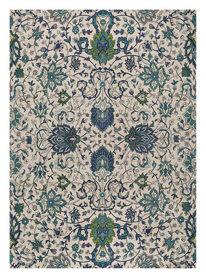 Uldtæppe - 360 x 270 cm - creme