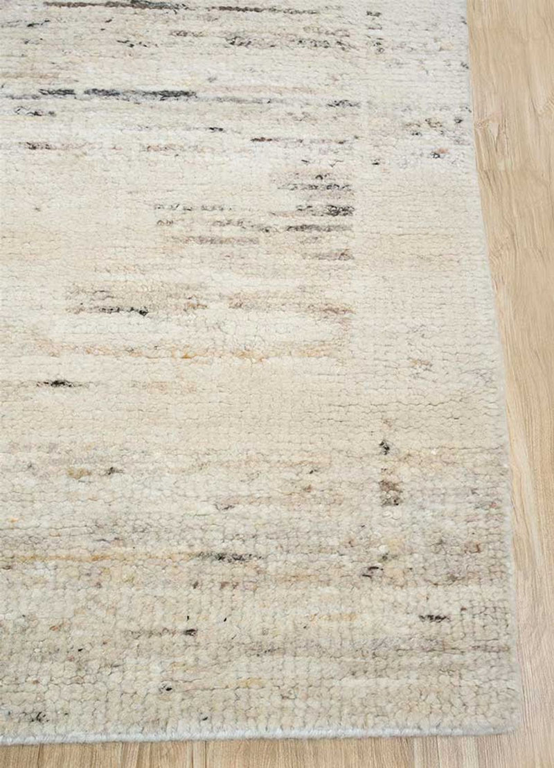 Uldtæppe - 300 x 240 cm - creme