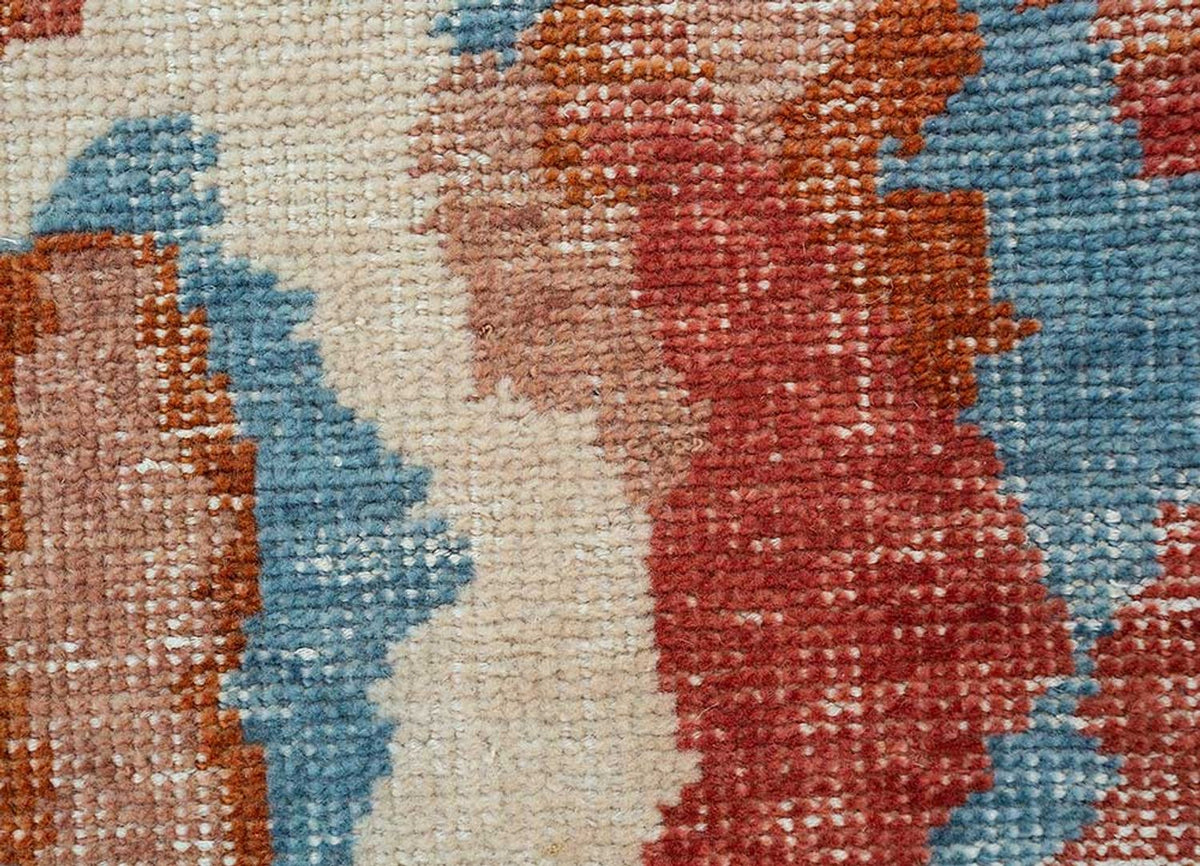 Uldtæppe - 300 x 200 cm - orange