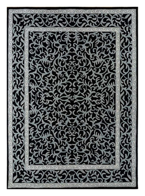 Uldtæppe - 300 x 240 cm - antracit